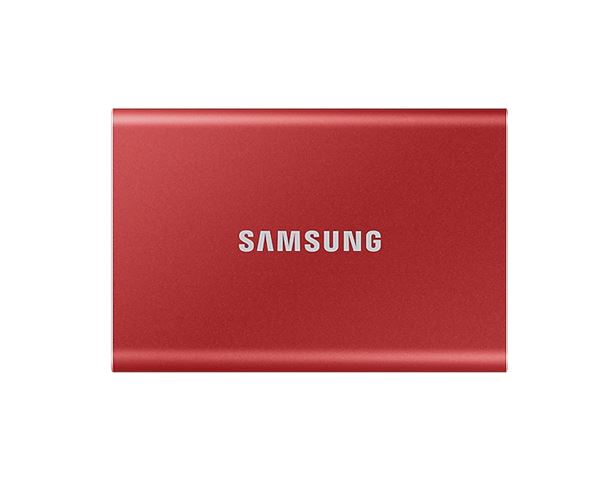 Vanjski SSD 500GB SAM Portable T7 Aura Red EU