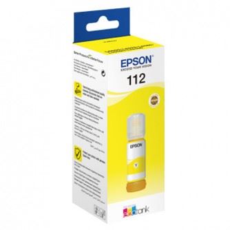Tinta 112 EcoTank Pigment Yellow ink bottle, C13T06C44A
