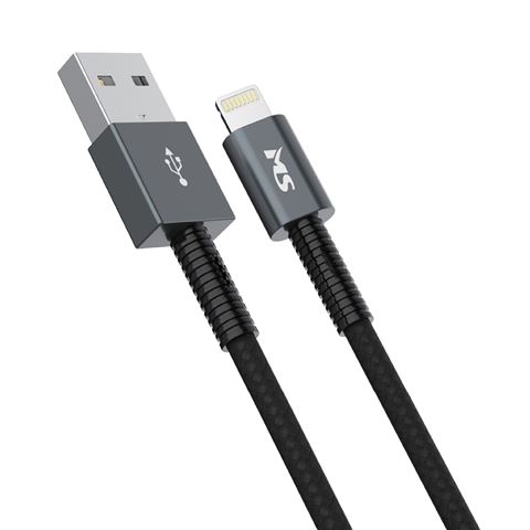 MS CABLE USB-A 2.0 -&gt;LIGHTNING, 2m, crni