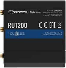 TELTONIKA Router 4G(Cat 4) Industrijski WiFi 2x100Mb port, RUT200