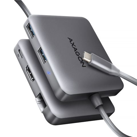 USB HUB AXAGON HMC-5HL 2xUSB 3.2 Gen 1, GLAN, HDMI HMC-5HL
