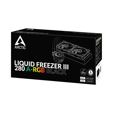 Vodeno hlađenje za procesor Arctic Liquid Freezer III 280 A-RGB(black)