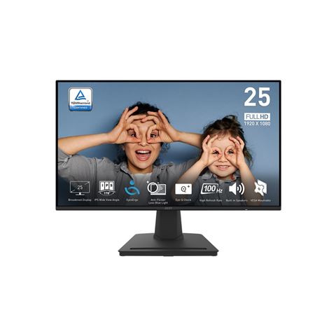 Monitor MSI PRO 25" MP252 FHD IPS 100Hz, HDMI, DP