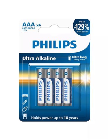PHILIPS LR03E4B/10 ultra alkalne