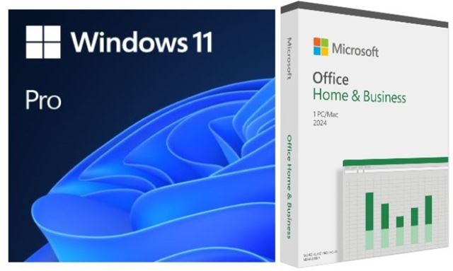 DSP Windows 11 Pro + Office Home and Business 2024 ENG, FQC-10528 + EP2-06631