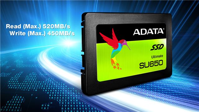 SSD Adata 240GB SU650 SATA 3D Nand