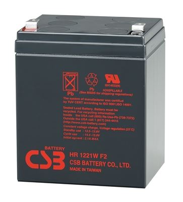 CSB baterija opće namjene HR1221W (F2 stopice)