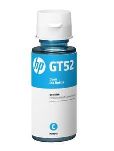 HP GT52 Original Ink Bottle Cyan, M0H54AE
