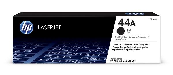 HP 44A Original LaserJet Toner Cartridge, CF244A