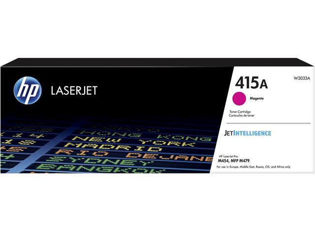 HP 415A Magenta LaserJet Toner Cartridge, W2033A