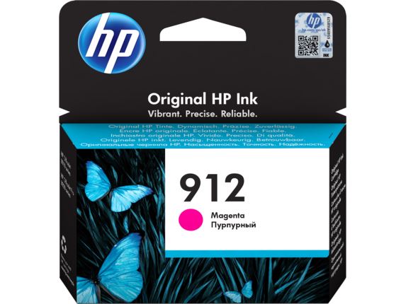HP 912 Magenta Ink Cartridge, 3YL78AE