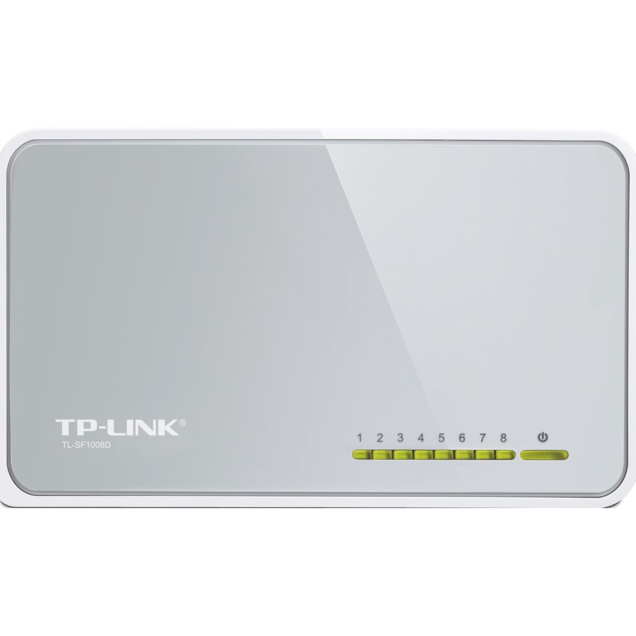 Switch TP-Link TL-SF1008D, 8-Port RJ45 10/100Mbps desktop switch