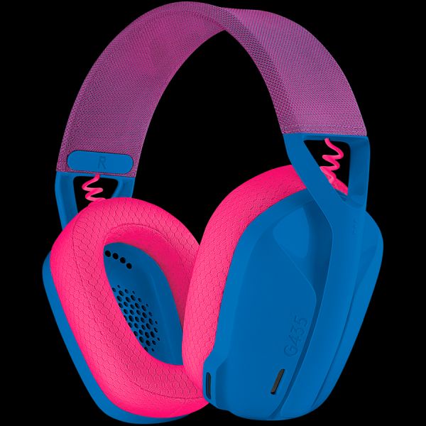 LOGITECH G435 LIGHTSPEED Wireless Gaming Headset - BLUE - 2.4GHZ- EMEA - 914