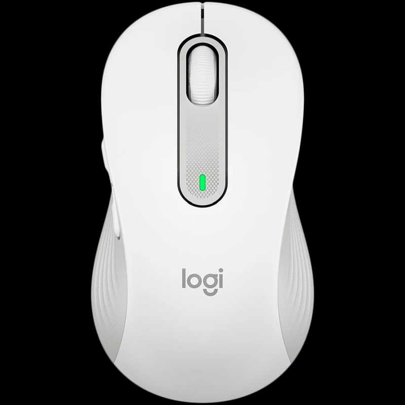 LOGITECH Signature M650 L Wireless Mouse - OFF-WHITE - BT - EMEA - M650 L