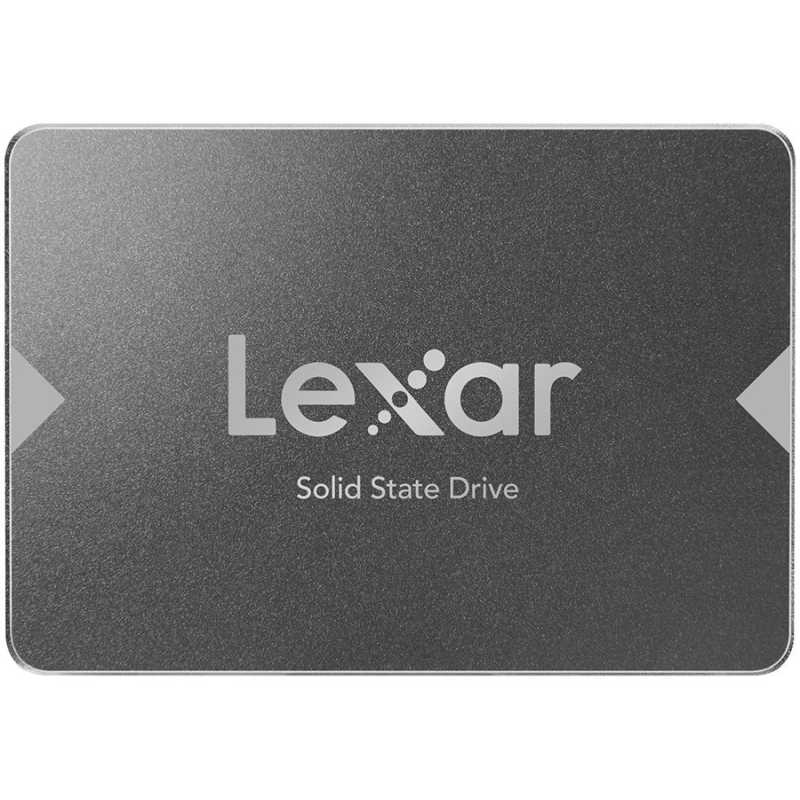 LEXAR NS100 512GB SSD, 2.5”, SATA (6Gb/s), up to 550MB/s Read and 450 MB/s write