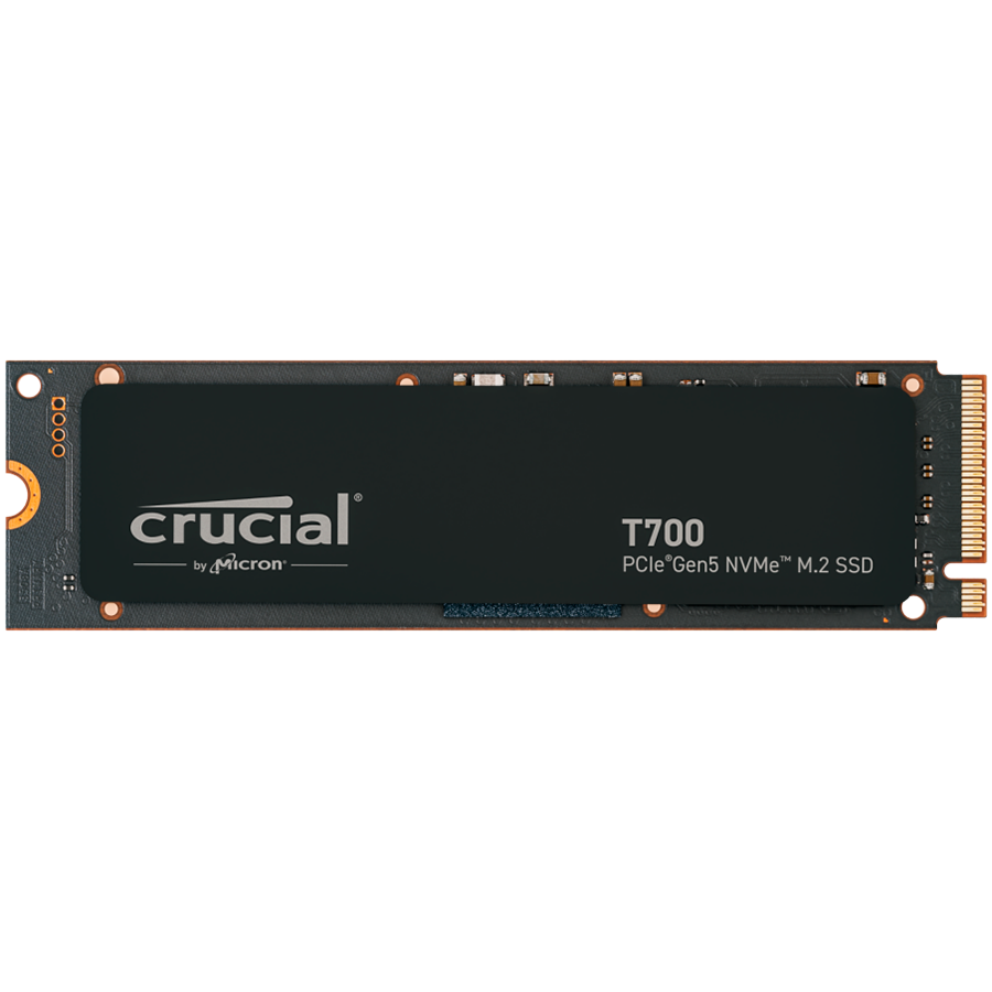 Crucial T700 1TB PCIe Gen5 NVMe M.2 SSD with heatsink, EAN: 649528936714