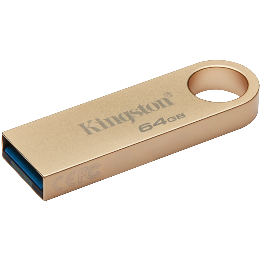 Kingston 64GB 220MB/s Metal USB 3.2 Gen 1 DataTraveler SE9 G3, EAN: 740617341270