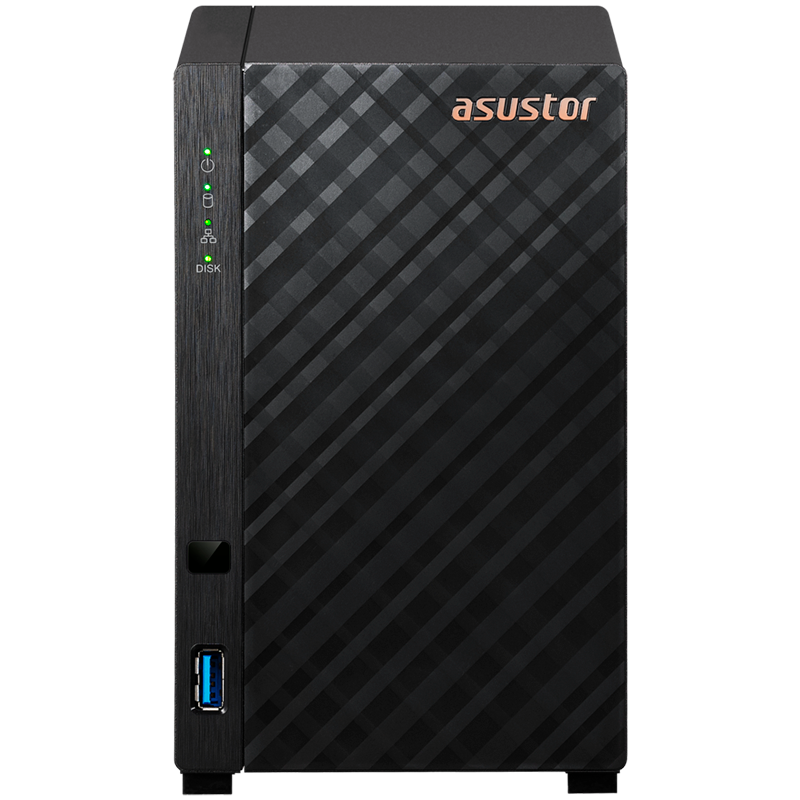 ASUSTOR NAS DRIVESTOR Lite AS1102TL, 2x3.5inch HDD, Realtek RTD1619B Quad-Core 1.7GHz, 1GB DDR4, 1x Gbe LAN, 3yrs