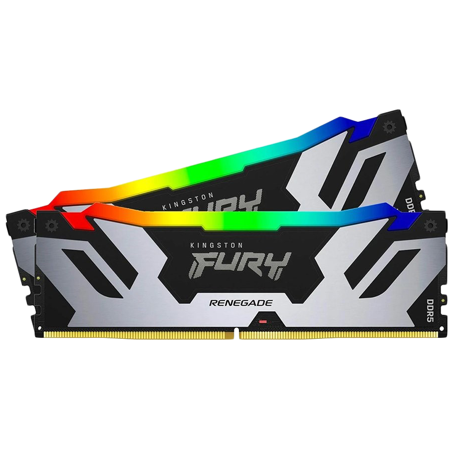 Kingston 32GB 7200MT/s DDR5 CL38 DIMM (Kit of 2) FURY Renegade RGB White XMP, EAN: 740617333541