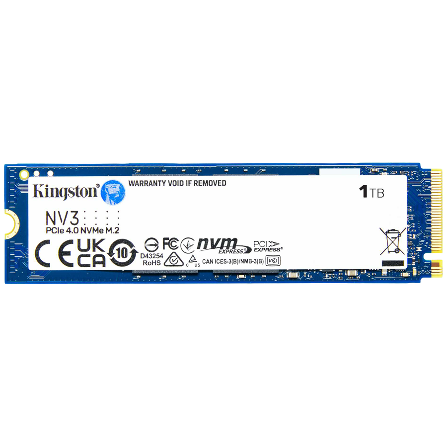 Kingston SSD 1TB NV3 M.2 2280 PCIe 4.0 NVMe SSD , EAN: 740617344790