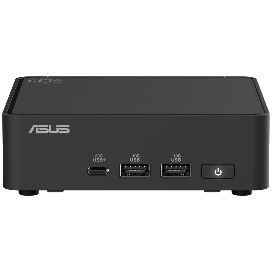 ASUS NUC 15 PRO/RNUC15CRKI300003/Core 3 100U 15W/Intel UHD graphics/no RAM/no Storage/Intel Wi-Fi 7 BE202/USB Total - 7/4 USB Type-A/3 USB Type-C (1x USB3.2 + 2x TB4)/2x HDMI 2.1/Support Displays - 4x