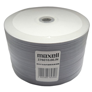 Maxell DVD-R 16x, 4.7GB, 50 kom shrink printabilni, 276010.00.IN