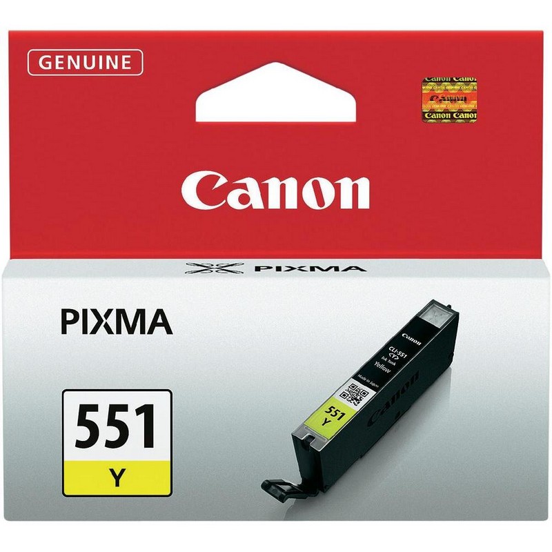 Canon tinta CLI-551Y, žuta, BS6511B001AA