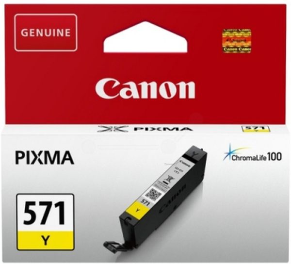 Canon tinta CLI-571Y, žuta, BS0388C001AA