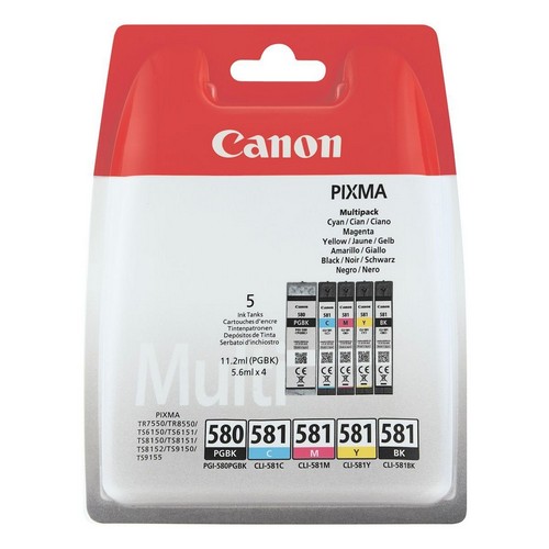 CANON INK PGI-580/CLI-581 BK/CMYK, 2078C005
