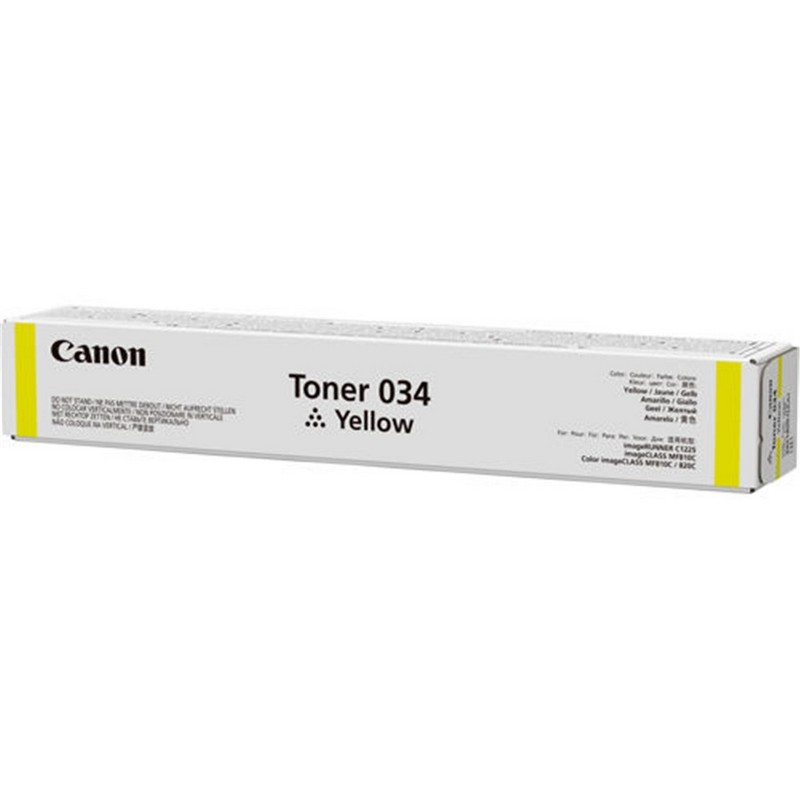 Canon toner 034 Yellow, CF9451B001AA