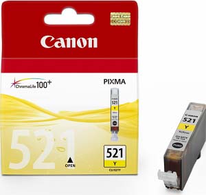 Canon tinta CLI-521Y, žuta, BS2936B001AA