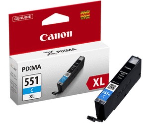 Canon tinta CLI-551C XL, cijan, 6444B001