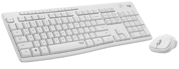 Logitech MK295 bežična tipkovnica i miš, bijela, 920-009824