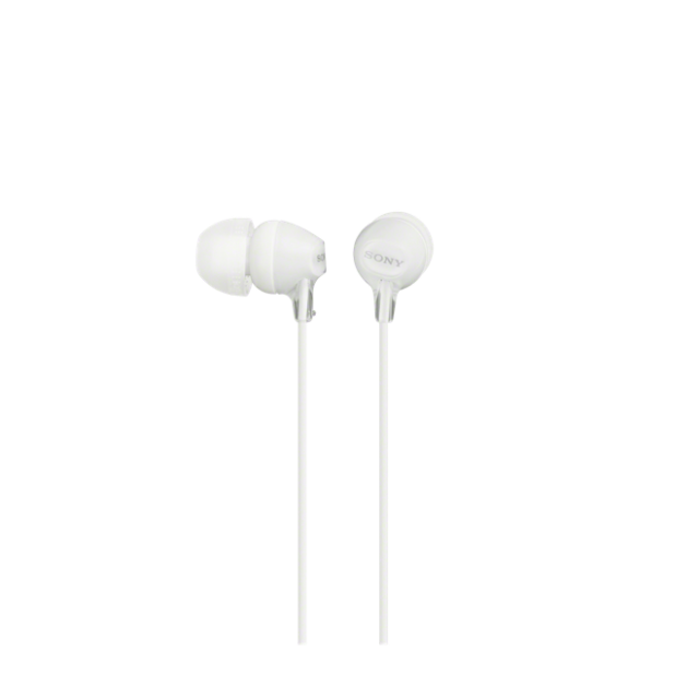 Sony EX15APW slušalice in-ear 9 mm bijele, MDREX15APW.CE7