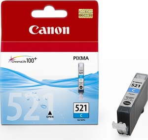 Canon tinta CLI-521C, cijan, BS2934B001AA