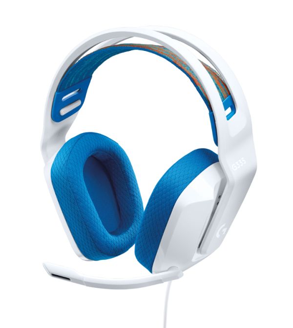 Logitech G335 gaming slušalice s mikrofonom, bijel, 981-001018