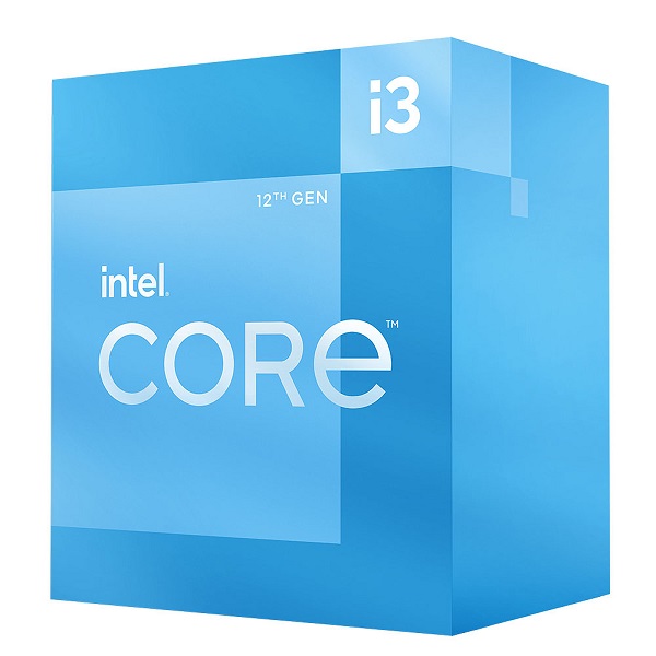 Intel Core i3 12100, 3,3/4.3GHz,4C/8T,LGA1700, BX8071512100