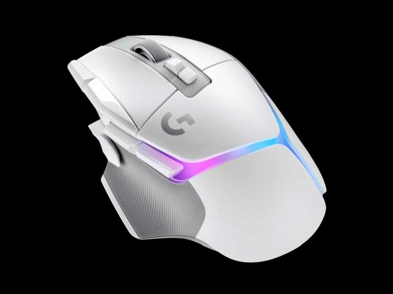 Logitech G502 X PLUS bežični gaming miš, bijeli, 910-006171