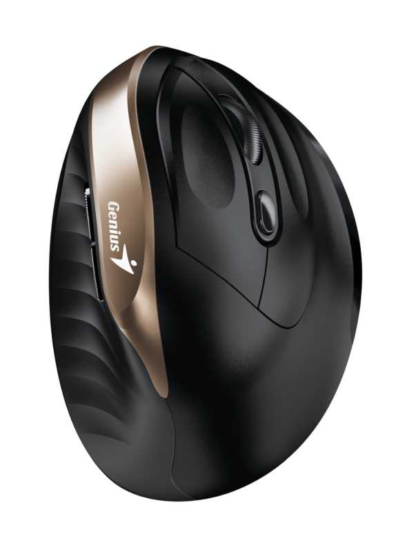 Genius Ergo 8250S, ergonomski miš, crni, 31030031400