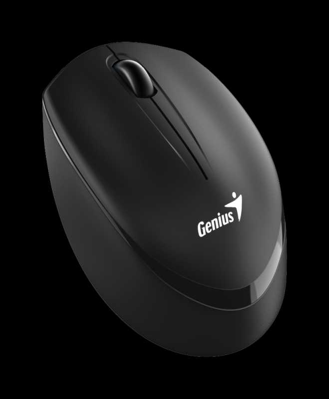 Genius NX-7009, bežični miš, crni, 31030030400