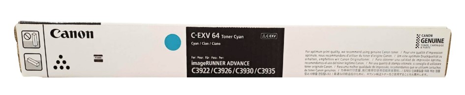 Canon toner CEXV65 Cyan, 5762C001