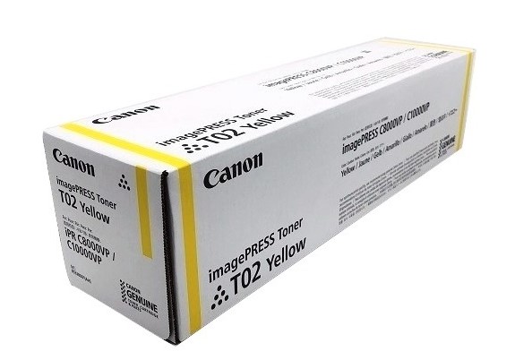 Canon toner T02 Yellow, 8532B001
