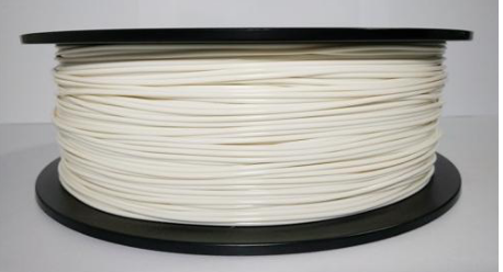 PLA filament 1.75 mm, 1 kg, pure white, PLA pure white
