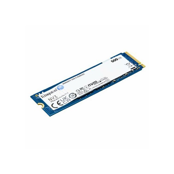 Kingston NV3 NVMe 500GB,R6000/W2200, M.2 2280, SNV3S/500G