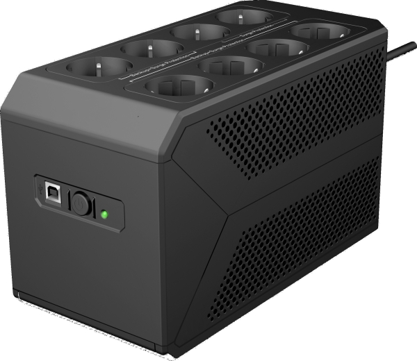 C-Lion P-Box 650, 650VA/360W, 8 x Schuko, offline, 9C82-43002EO1