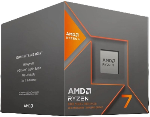 AMD Ryzen 7 8700G, 8C/16T 3,8GHz/5,1GHz, 24MB, AM5, 100-100001236BOX