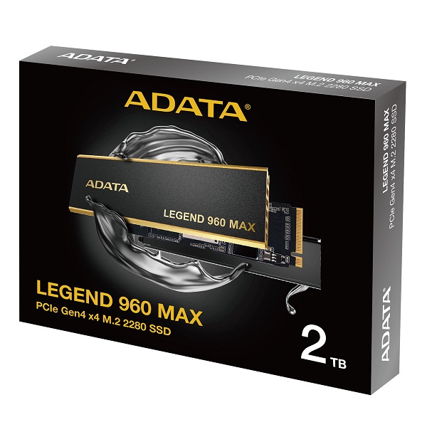 ADATA SSD Legend 960 Max, R7400/W6800, 2TB, NVMe, ALEG-960M-2TCS