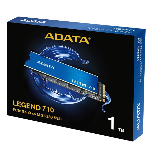ADATA SSD Legend 710, R2400/W1800, 1TB, M.2 NVMe, ALEG-710-1TCS