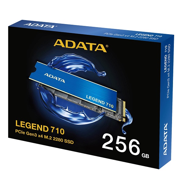 ADATA SSD Legend 710, R2100/W1000, 256GB, M.2 NVMe, ALEG-710-256GCS