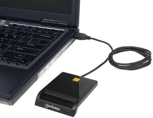Manhattan čitač pametnih kartica USB, 102049